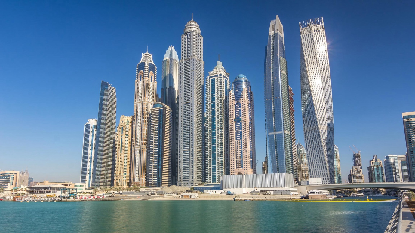 Dubai Marina skyline